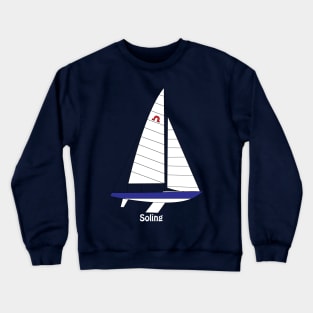 Soling International Keelboat Racing Class Crewneck Sweatshirt